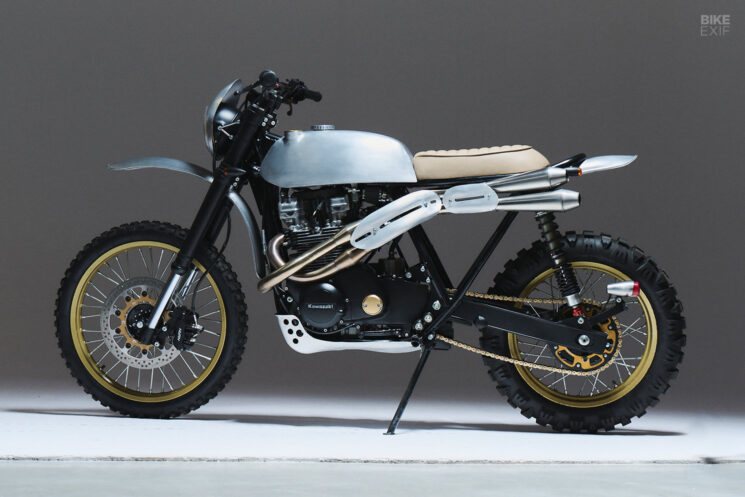KAWASAKI KZ750 Scrambler par Pâques, Pologne