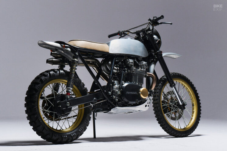 KAWASAKI KZ750 Scrambler par Pâques, Pologne