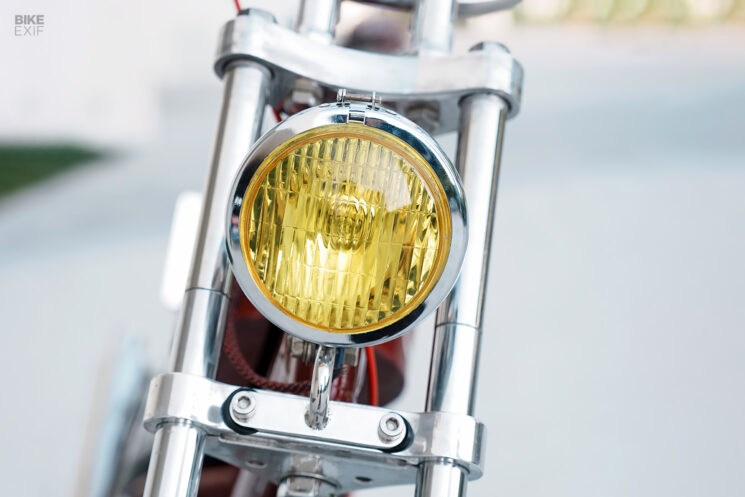 Hopper Honda Cub sur mesure avec un moteur Zongshen