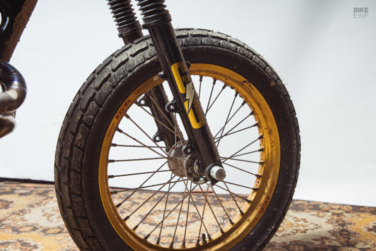 Honda XL500 Flat Tracker par gaz et pétrole Motorcycles sur mesure