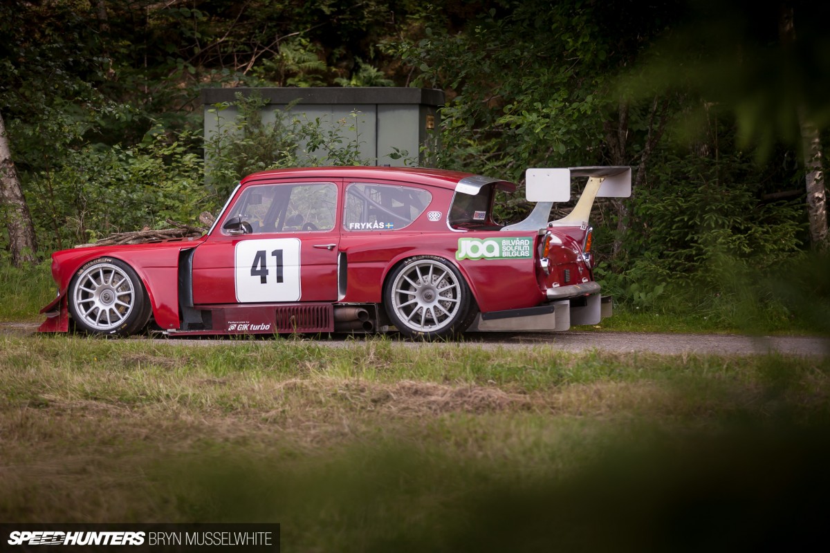 Kjell Volvo Anglia Touring Car Sweden-22
