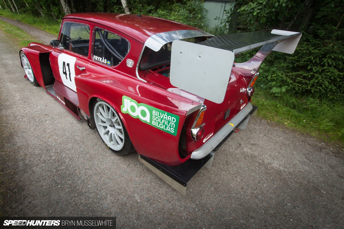 Kjell Volvo Anglia Touring Car Sweden-26