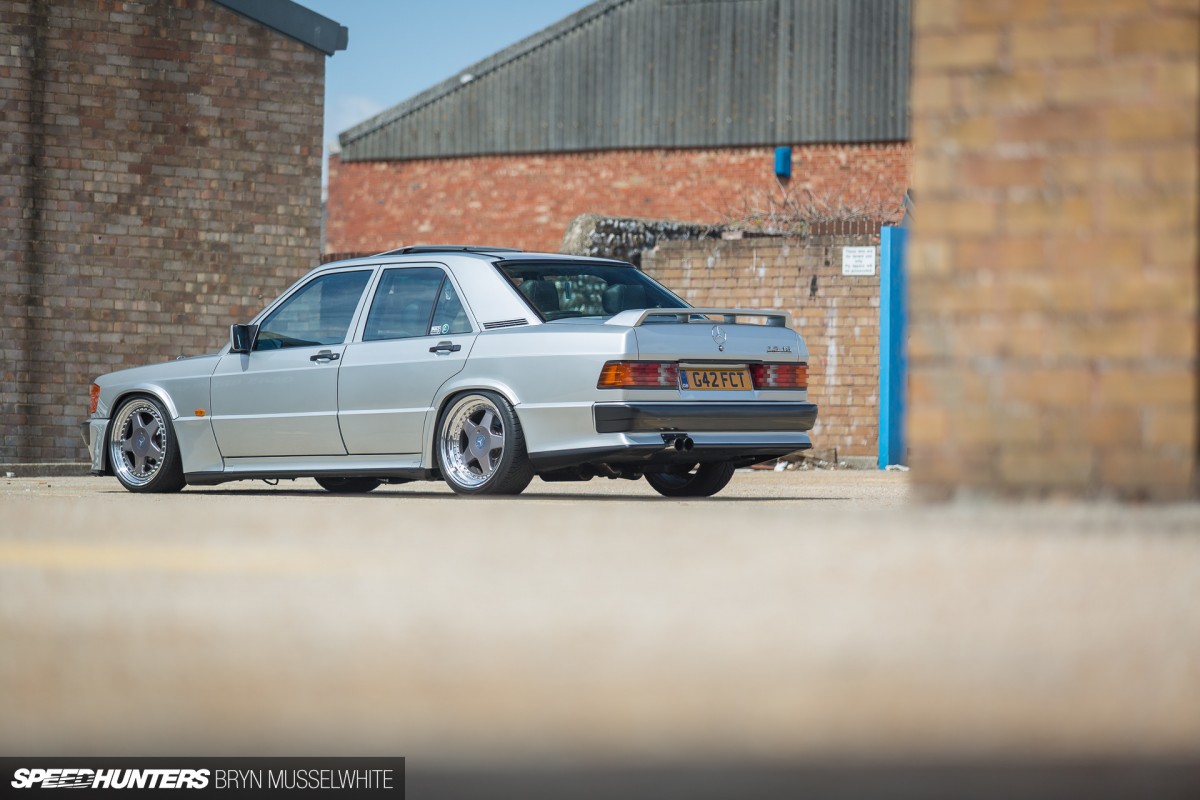 Steve Howson Ukmercman 190 Cosworth-12