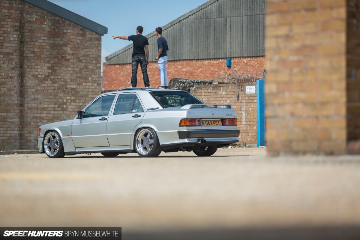 Steve Howson Ukmercman 190 Cosworth-11