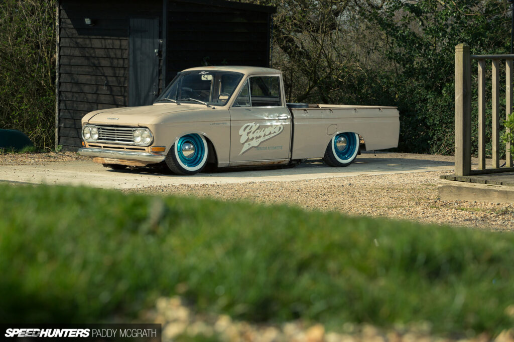 Low And Slow: A Datsun 520 Pickup… Players Style