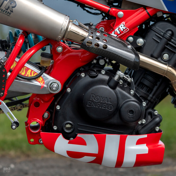 Guerrilla Royal Enfield personnalisé 450 par xtr pepo