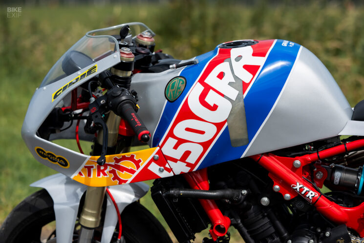 Guerrilla Royal Enfield personnalisé 450 par xtr pepo