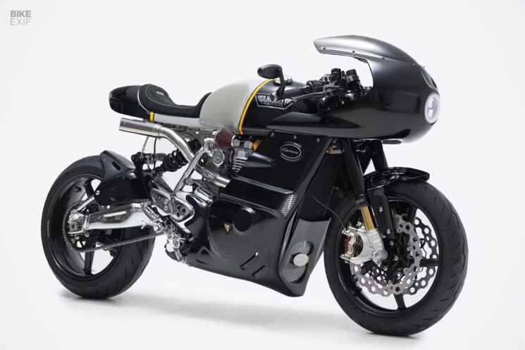 Triumph Thruxton RS Café Racer par Tamarit Motorcycles