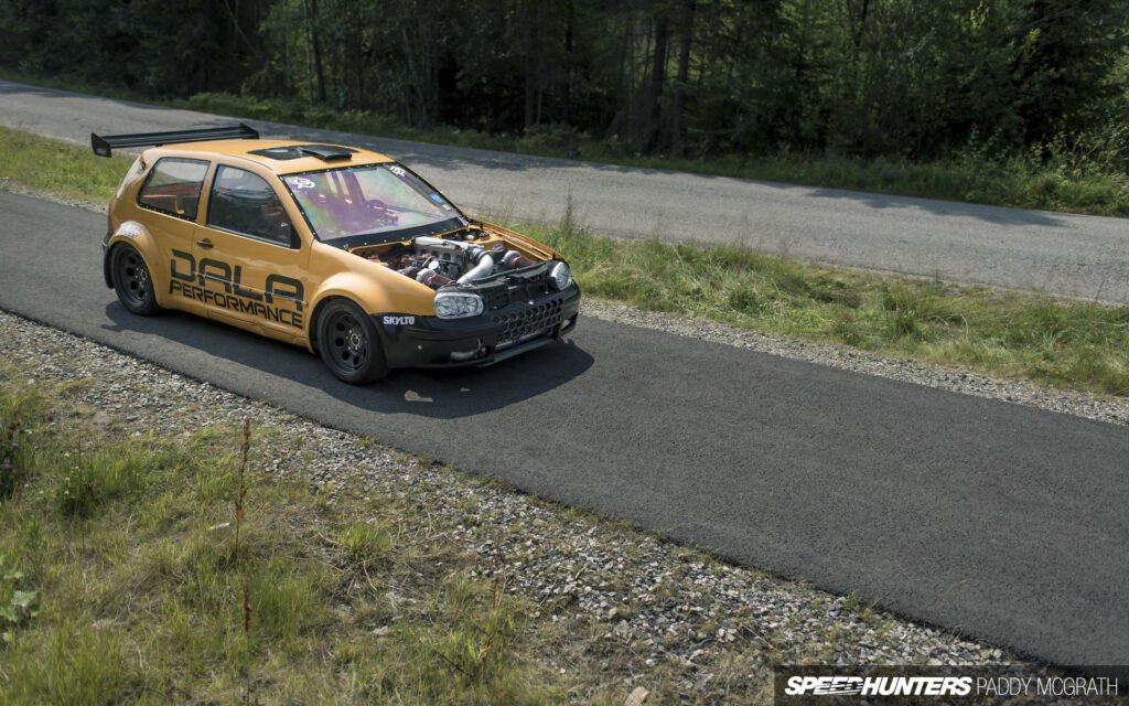 Two Turbos, Eight Cylinders:A VW Golf To Decimate&nbsp;All