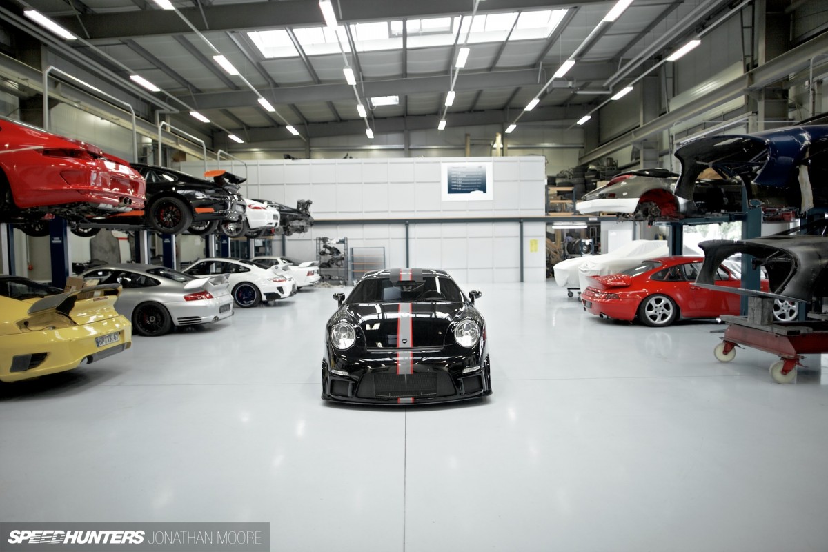 L'atelier de spécialiste Porsche Tuners 9ff