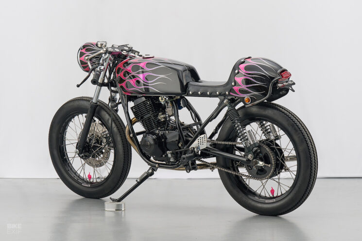 Yamaha SR150 Café Racer par Mike's Garage