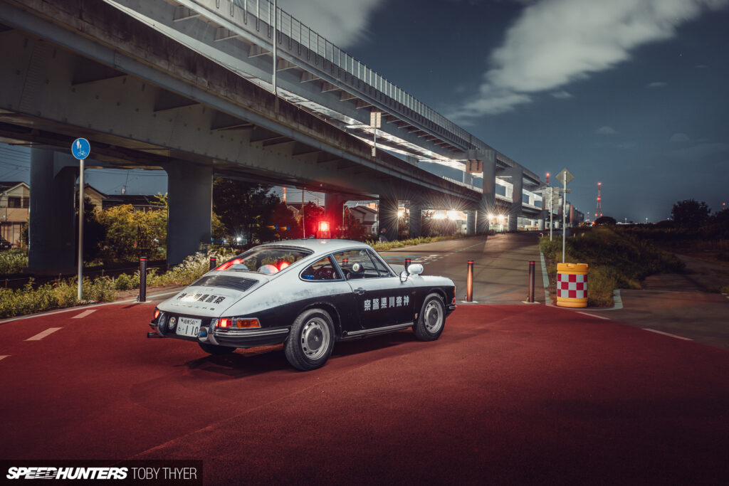Patrolling Japan’s Expressways In A Porsche 912 Police&nbsp;Car
