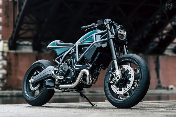 Ducati Scrambler 1100 Sport Pro Café Racer par caisse de caisse