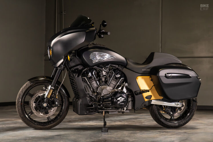 Indian Chieftain Performance Bagger par Kraus Motor Co.