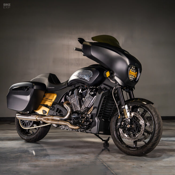 Indian Chieftain Performance Bagger par Kraus Motor Co.