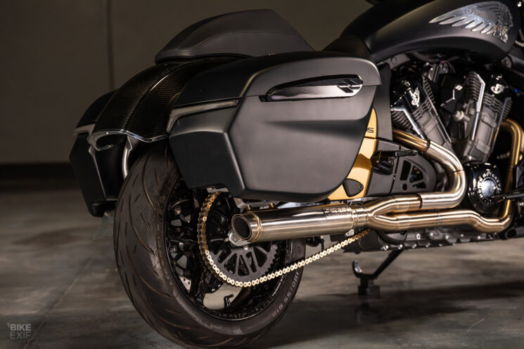 Indian Chieftain Performance Bagger par Kraus Motor Co.