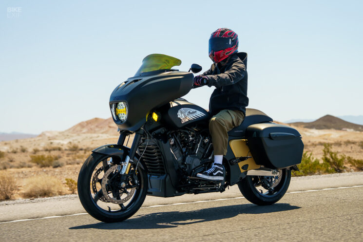 Indian Chieftain Performance Bagger par Kraus Motor Co.