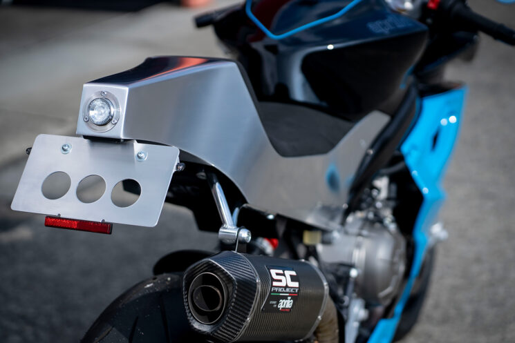 Custom Aprilia Rs 660 SportBike par 46works