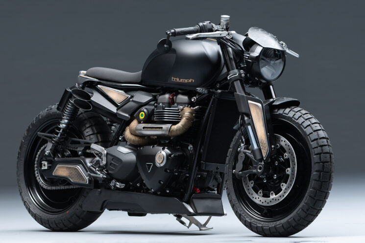 Triumph Speed Twin 1200 personnalisé par Garage Shibuya