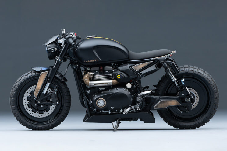 Triumph Speed Twin 1200 personnalisé par Garage Shibuya