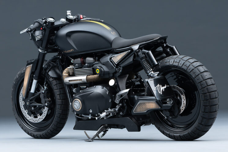 Triumph Speed Twin 1200 personnalisé par Garage Shibuya