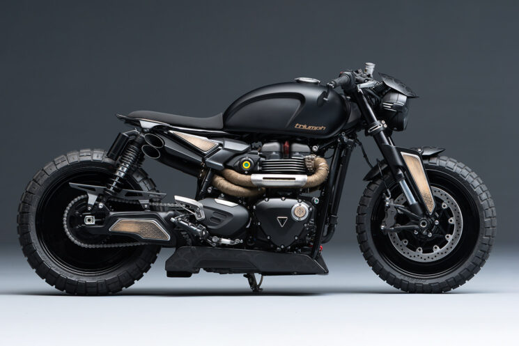 Triumph Speed Twin 1200 personnalisé par Garage Shibuya