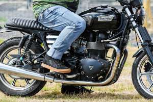 Examen du jean de moto Saint Unbreakable 12 oz Coretec
