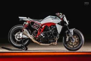 Triumph Speed ​​Triple 1050 personnalisée par Origin8or