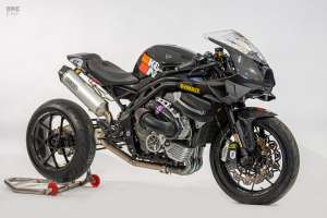 Triumph Speed ​​Triple 1200 RR suralimentée par Thornton Hundred