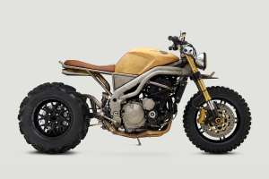 Rencontrez Frank, une Triumph Speed ​​Triple personnalisée construite pour Rebel Yell par Classified Moto