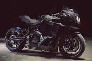 FTR 1200 indien personnalisé par Workhorse Speed ​​Shop