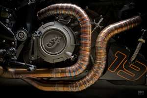 Traqueur de rue indien FTR par Freeride Motos