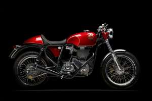 Café racer BSA Gold Star avec cadre personnalisé par Metal Malarkey Engineering