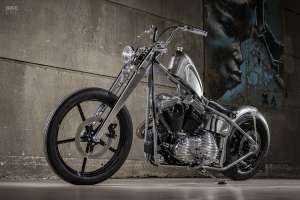 Hachoir Harley Sportster par Rough Crafts