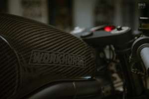 Triumph Speed ​​Triple 1050 par Workhorse Speed ​​Shop