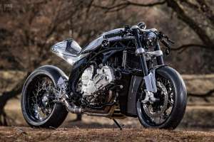 BMW K1600 GTL café racer par CW Zon