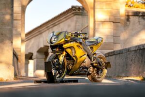 Titan d&rsquo;Alès : la Buell XB12R Custom de Mecabuell