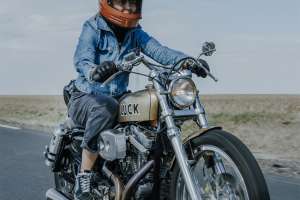 Harley-Davidson Sportster 1994 personnalisé par Lucky Cat Garage