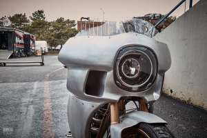 Landspeed Dyna de Royal-T Racing au One Motorcycle Show 2020