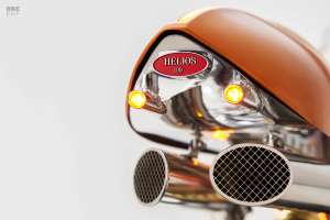 Triumph Thruxton café racer par Tamarit