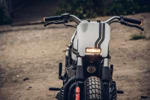 One Track Mind : une Triumph Thruxton 2014 custom qui tue par Onehandmade