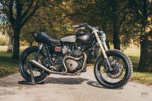 Traqueur de rue Triumph Thruxton 900 par ASH Motorcycles