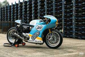Phantom Blaze : La Triumph Thruxton R suralimentée à la tête des Sultans du Sprint