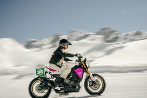 Frozen Fever : Le Deus Swank Rally on Ice XSR900 par La Manufacture F