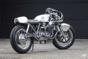 Moto Guzzi 1000SP café racer par Shiny Hammer