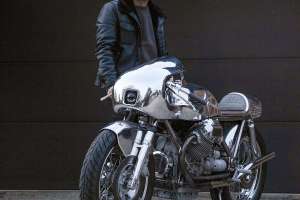 Moto Guzzi 1000SP café racer par Shiny Hammer
