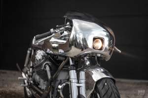 Moto Guzzi 1000SP café racer par Shiny Hammer