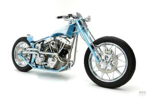 Style coréen : un chopper shovelhead S&S de Winterless Craft