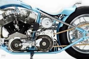 Style coréen : un chopper shovelhead S&S de Winterless Craft