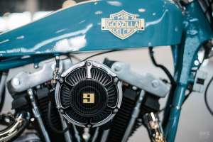 Traqueur Harley XLCR 1979 par Danny Schneider de HardNine Choppers